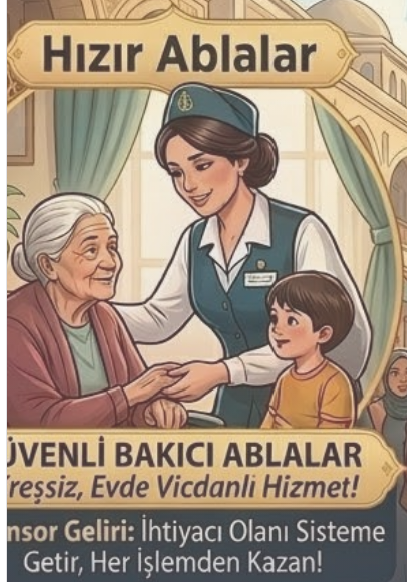 HIZIR ABLALAR (TEMİZLİK VEYA EVDE BAKICI HİZMETİ)