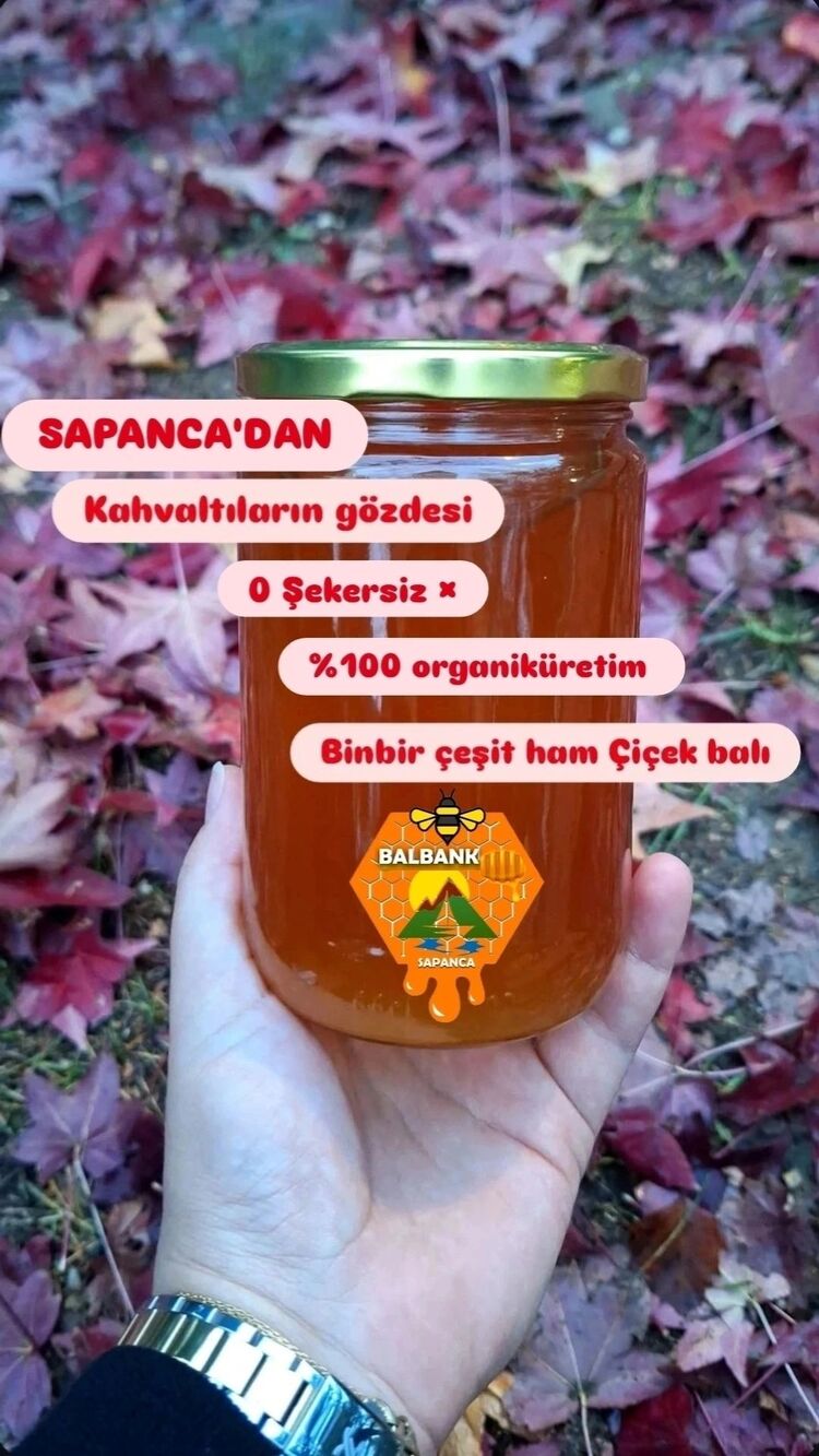 SAPANCA AÇIK RENK HAM ÇİÇEK BALI 660CC/ NET 900 GR