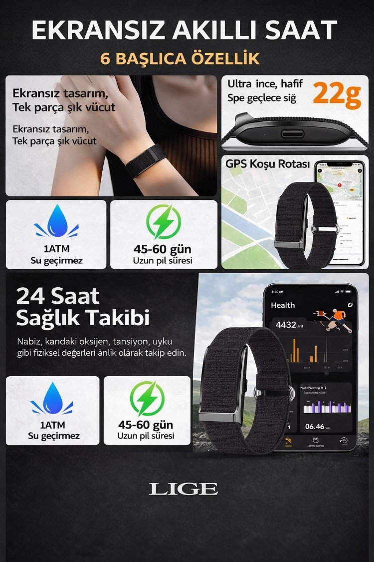 LIGE SMART WATCH 