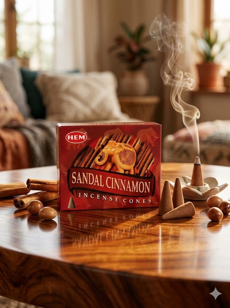 'Sandal Cinnamon' (Sandal Ağacı Tarçın) tütsü