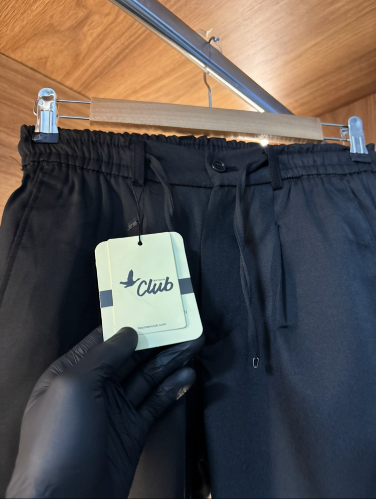 BEYMEN PREMİUM JOGGER PANTOLON(SİYAH)