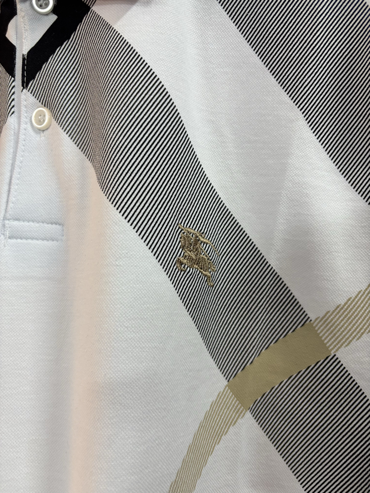 BURBERRY BEYAZ YAKALI PREMIUM T - SHIRT