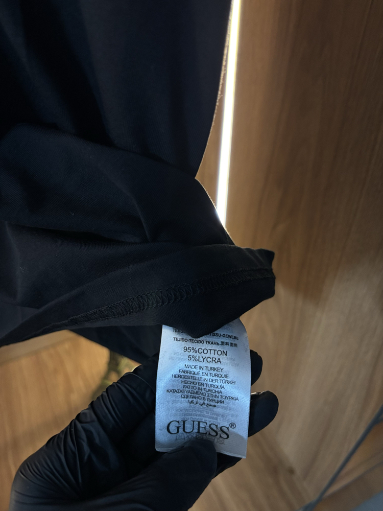 SİYAH GUES PREMIUM T - SHIRT