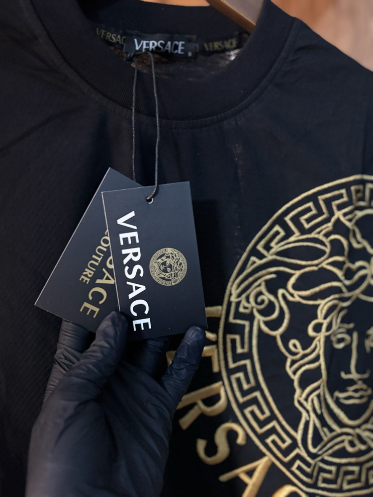 SİYAH VERSACE PREMIUM T - SHIRT
