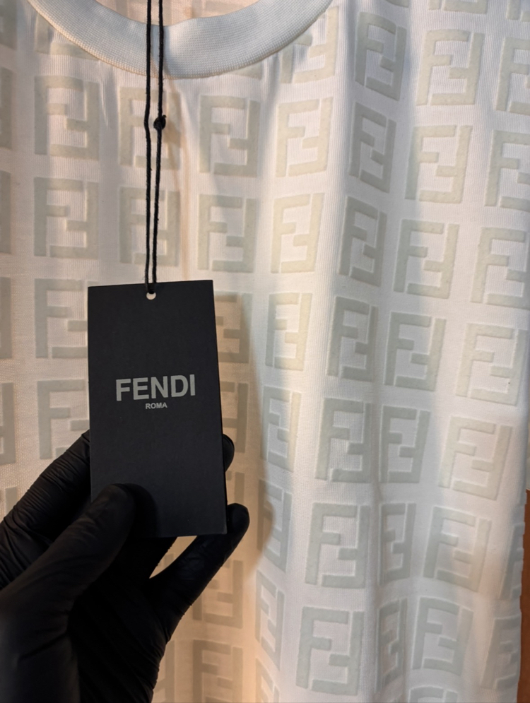 FENDİ PREMİUM T-SHİRT(BEYAZ)