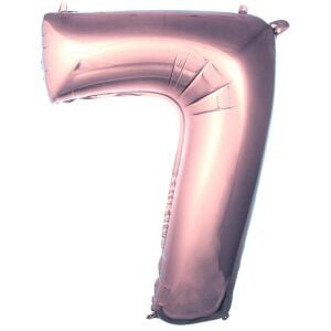 7 Rakam Folyo Balon 40'inç (100 Cm) 34" (76Cm) 16"(36Cm)
