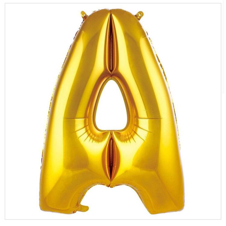 A Harfi Folyo Balon 40'inç (100 Cm) 34" (76Cm) 16"(36Cm)