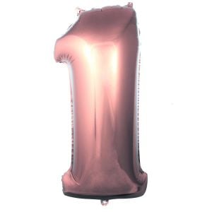 1 Rakam Folyo Balon 40'inç (100 Cm) 34" (76Cm) 16"(36Cm)
