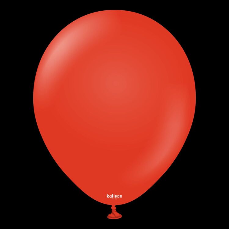 Kalisan 12" Lateks Kırmızı Balon 100'lü