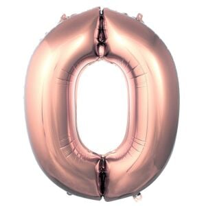 0 Rakam Folyo Balon 40'inç (100 Cm) 34" (76Cm) 16"(36Cm)