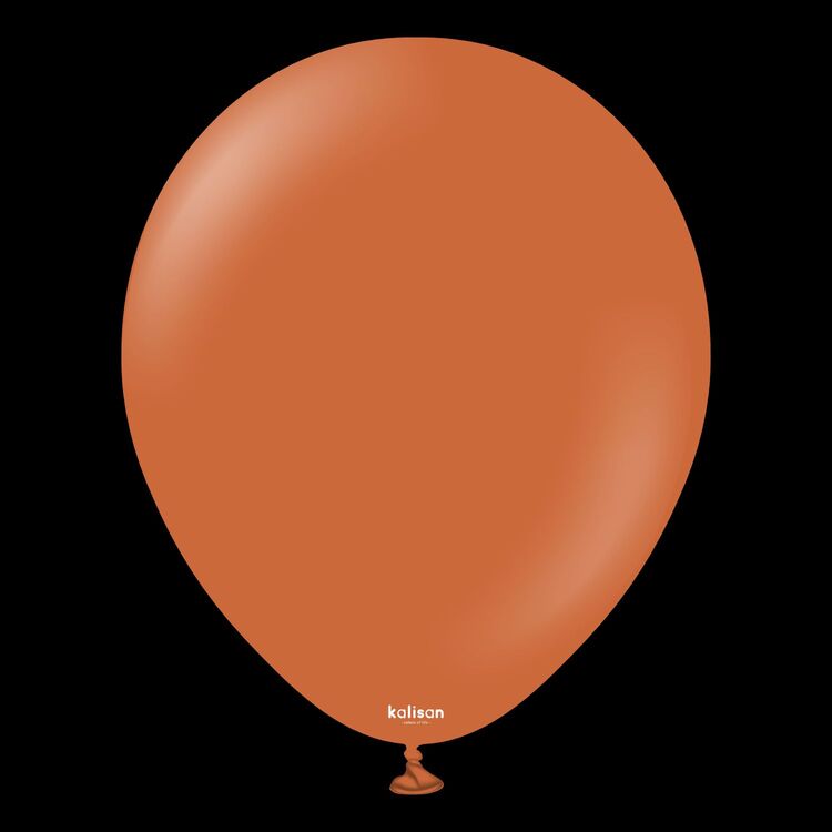 Kalisan 12" Retro Yanık Turuncu (Rust Orange) Balon 100'lü