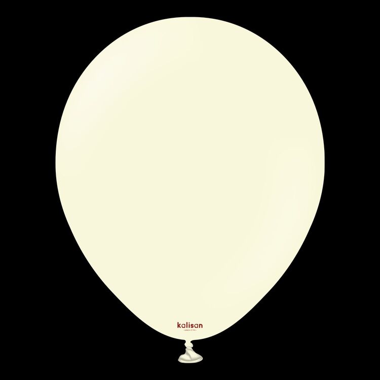 Kalisan 12" Makaron Soluk Sarı (Pale Yellow) Balon 100'lü