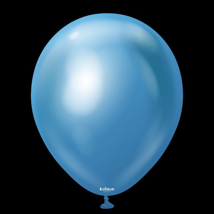 Kalisan 12" Krom Mavi (mirror) Balon 50'li