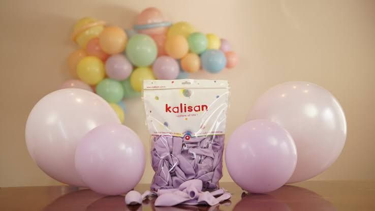 Kalisan 12" Makaron Lila Balon 100'lü