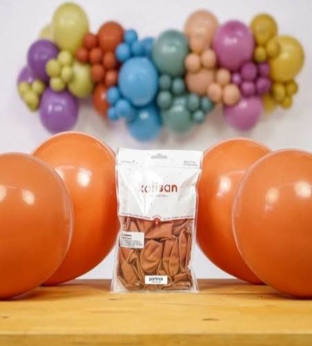 Kalisan 12" Retro Yanık Turuncu (Rust Orange) Balon 100'lü
