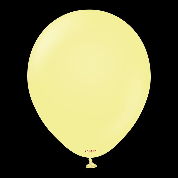 Kalisan 12" Makaron Sarı Balon 100'lü