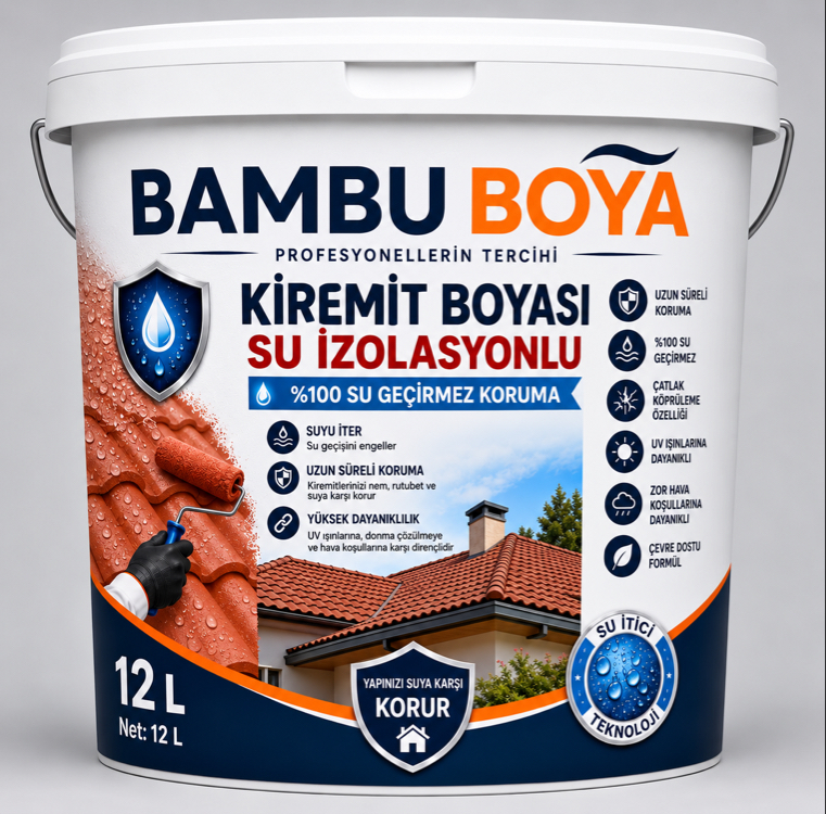 Bambu Kiremit Boyası 17 Kg ÇİMYEŞİLİ