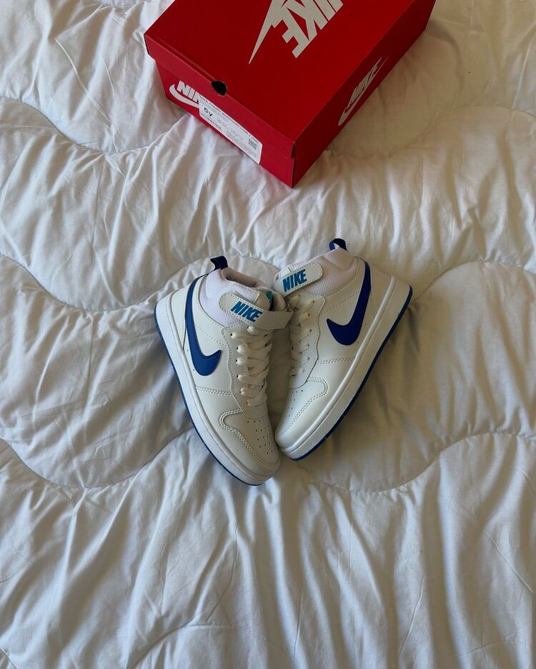 Nike Court Brough Mid Beyaz Saks