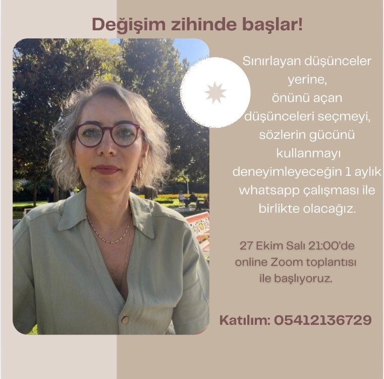 Değişim Zihinde Başlar! 