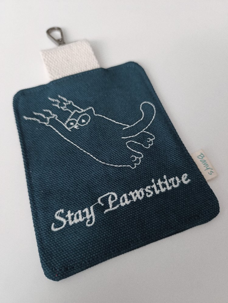 Stay Pawsitive  Charm 
