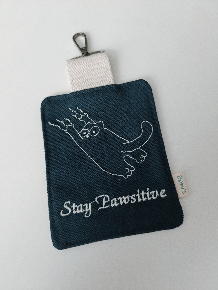 Stay Pawsitive  Charm 