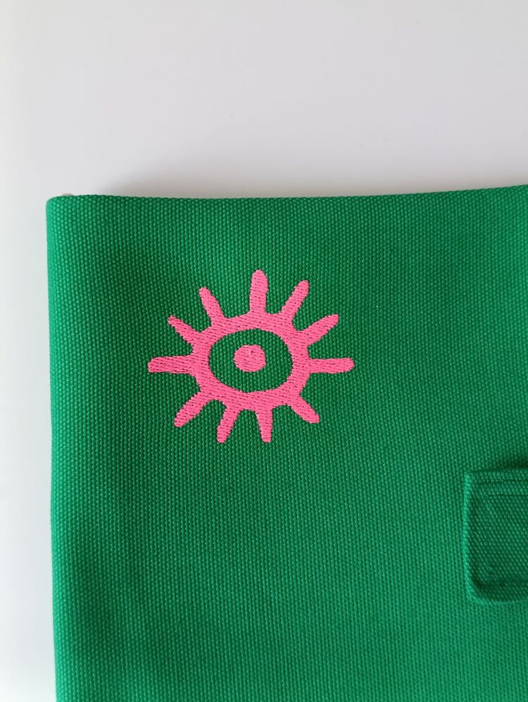 Pembe Güneş Kitap Çantası