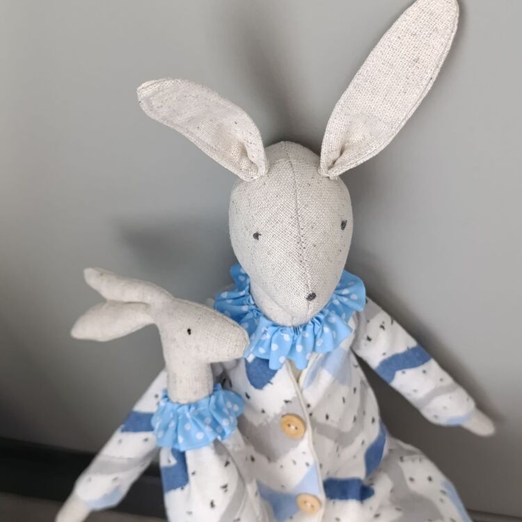 bunny with bunny 