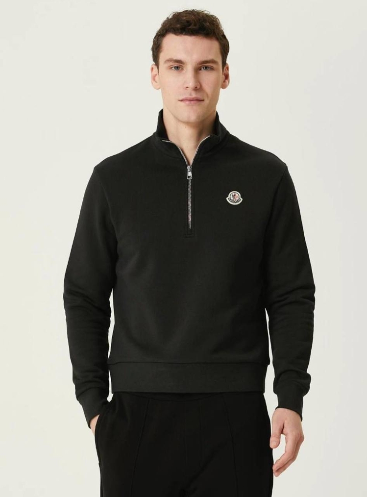 Moncler yarım fermuar sweatshirt