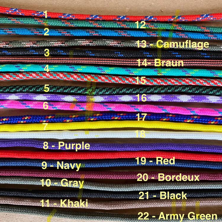 Paracord iple çapalı bileklik - Ürün Kodu: 083