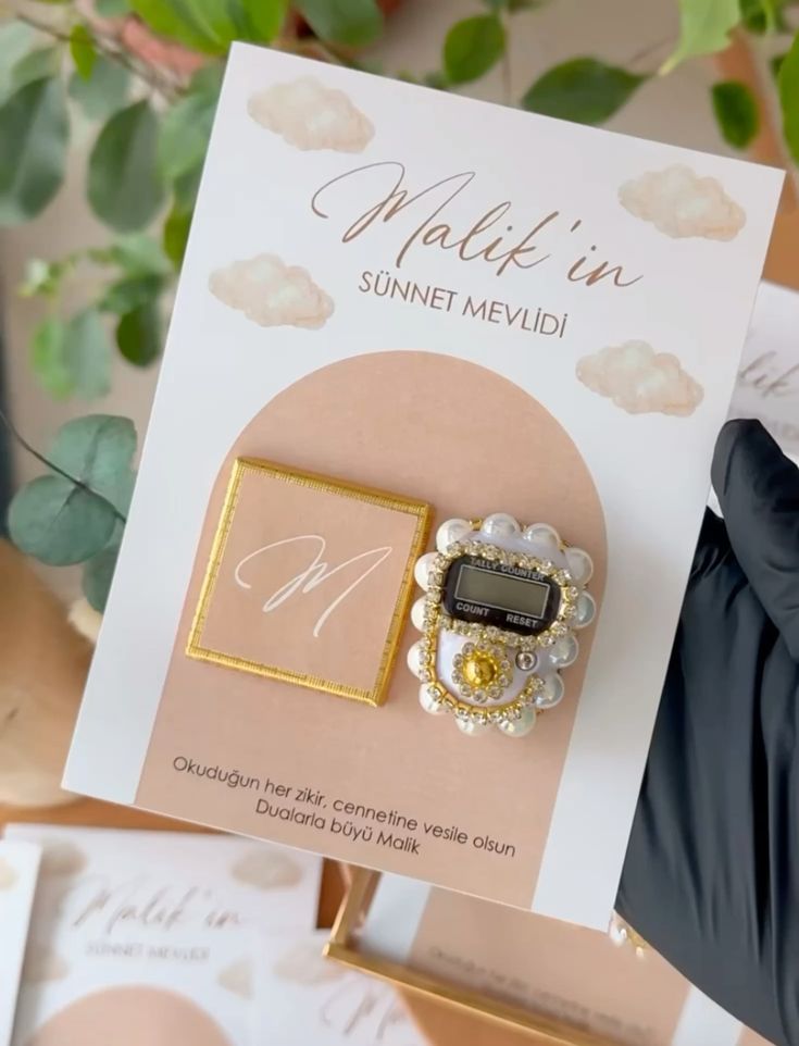Kına, Mevlid, Nikah İçin Zikirmatikli Hediyelik – (25 Adet)