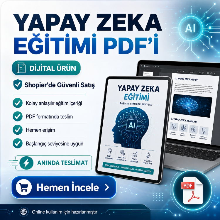 Yapay Zeka Eğitimi (PDF)