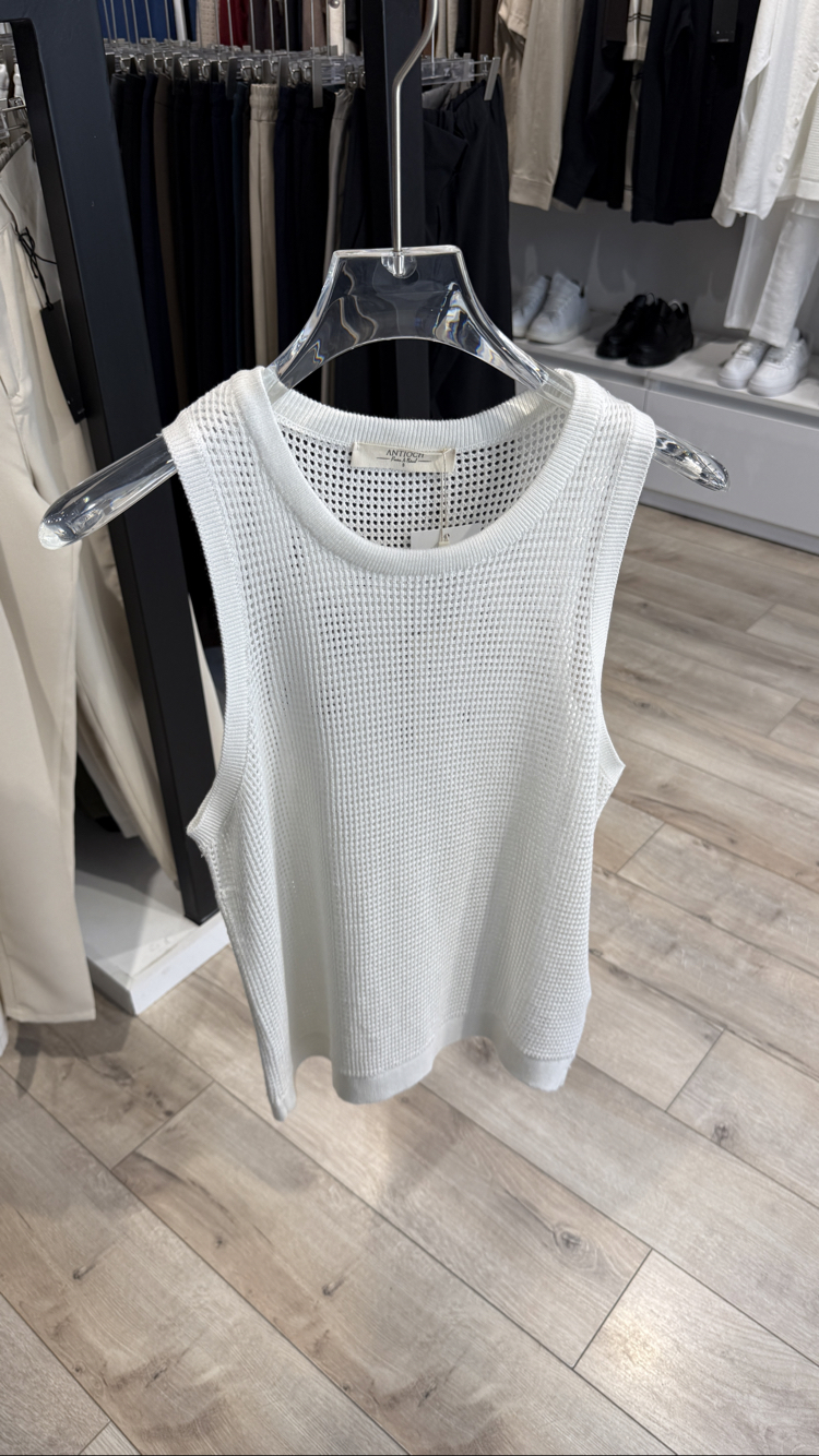 Knıtwear Atlet %100 Pamuk