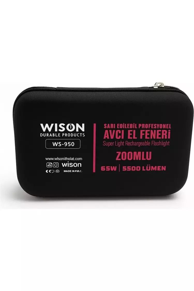 Wison Ws-950 5500 Lümen 55 W Profesyonel Avcı El Feneri
