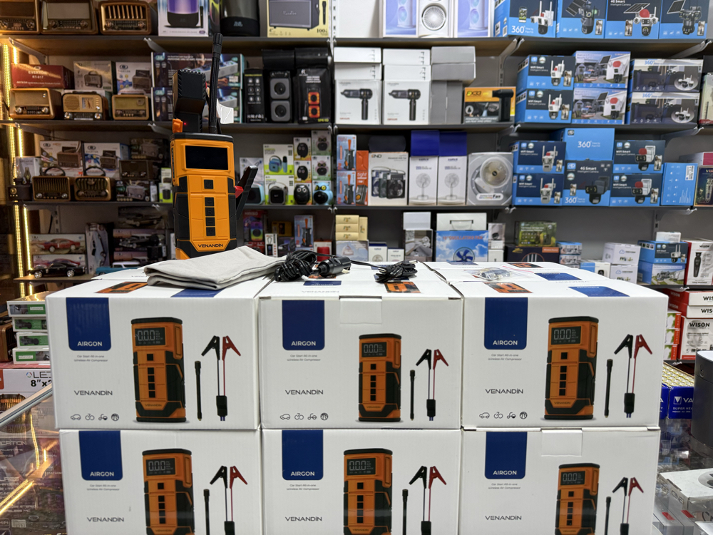 Venandin Aırgon 8000 Mah Araç Komprasör ve Araç Takviyesi Powerbank