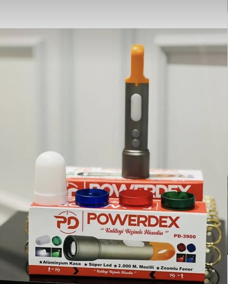 Powerdex Zoomlu El Feneri & Kamp Lambası
