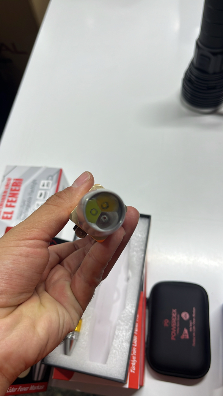 Powerdex Pd-9007 500 Lümen Ultraviyole LED Şarjlı Fener