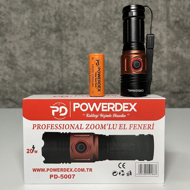 Powerdex Pd-5007 Mini Zoom El Feneri
