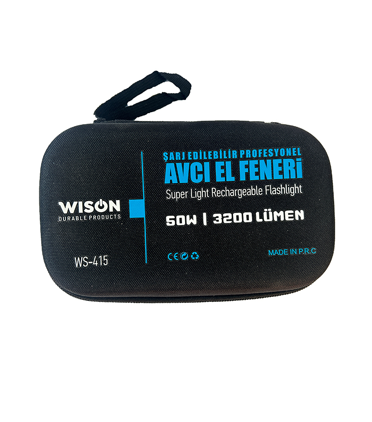 Wison Ws-415 3200 Lümen 50W Profesyonel Avcı El Feneri