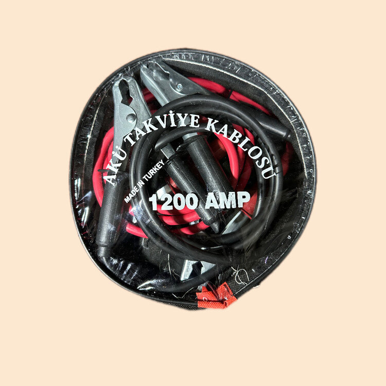 Akü Takviye Kablosu 1200 Amper