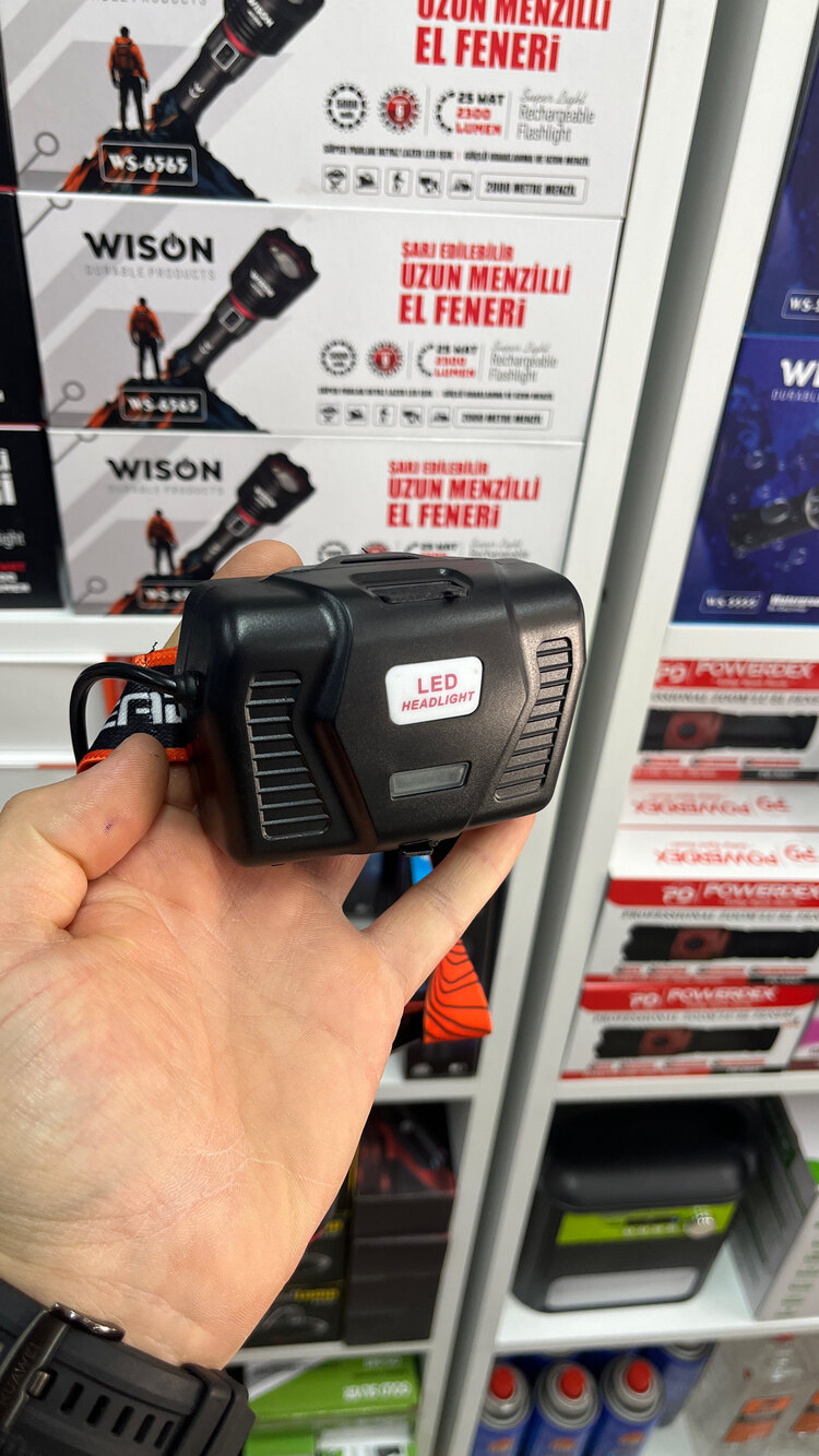 Wision Ws-2080 Profesyonel 3000 Lümen 40 wat kafa lambası