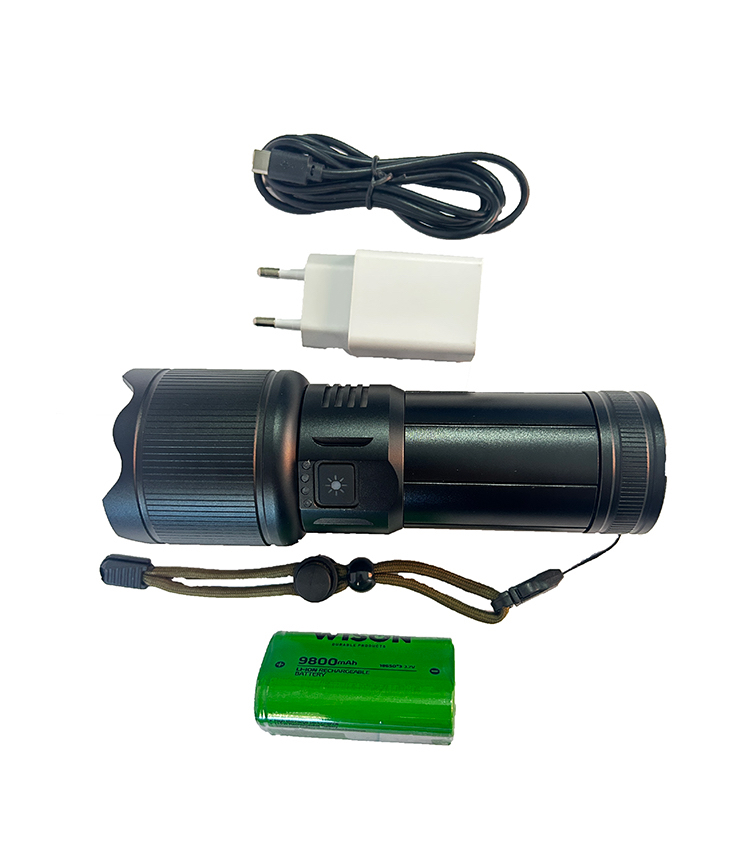 Wison Ws-415 3200 Lümen 50W Profesyonel Avcı El Feneri