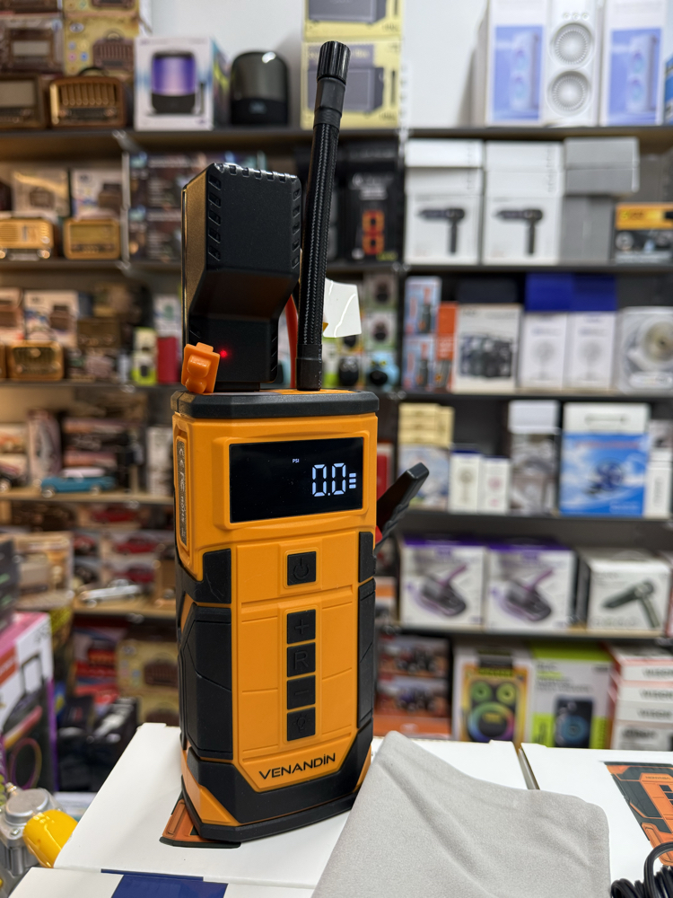 Venandin Aırgon 8000 Mah Araç Komprasör ve Araç Takviyesi Powerbank