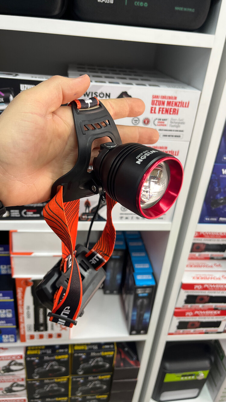 Wision Ws-2080 Profesyonel 3000 Lümen 40 wat kafa lambası