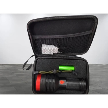 Wison Ws-10500 7000 Lümen 70 W Profesyonel Avcı El Feneri Zoomlu