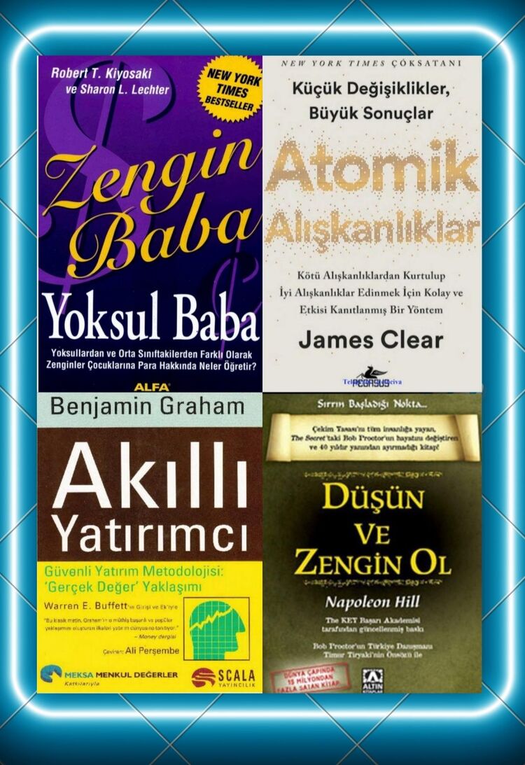 4 ' ü bir arada kişisel gelişim Kitabı