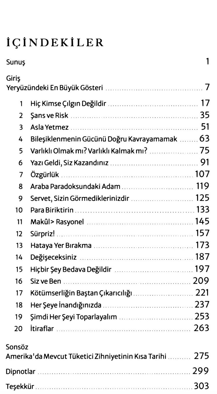 Paranın Psikolojisi (Morgan Housel)