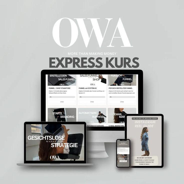 Online Wealth Academy Kurs ( Türkçe / Deutsch / English)