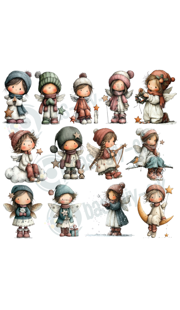COZY ANGEL GIRL 60 CM - TABLO 12