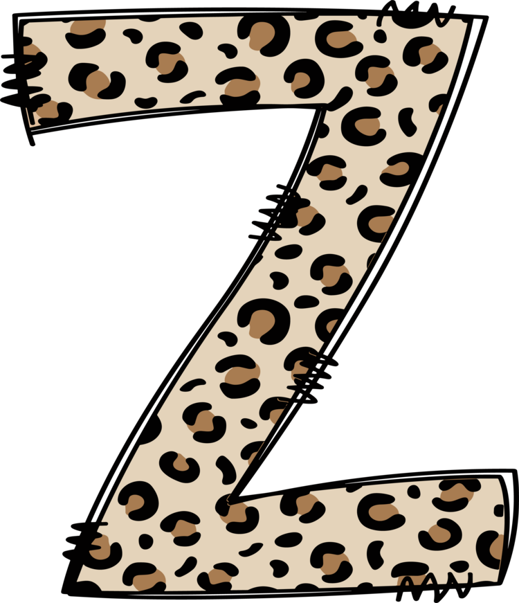 LEOPAR Z HARF 28 CM