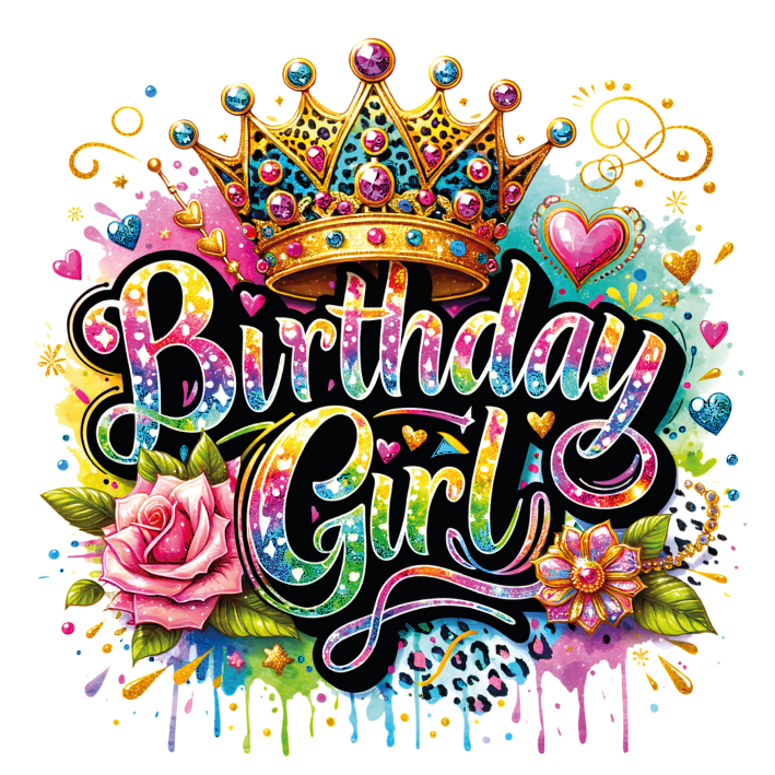 BIRTHDAY GIRL DOĞUMGÜNÜ KIZI 18 CM